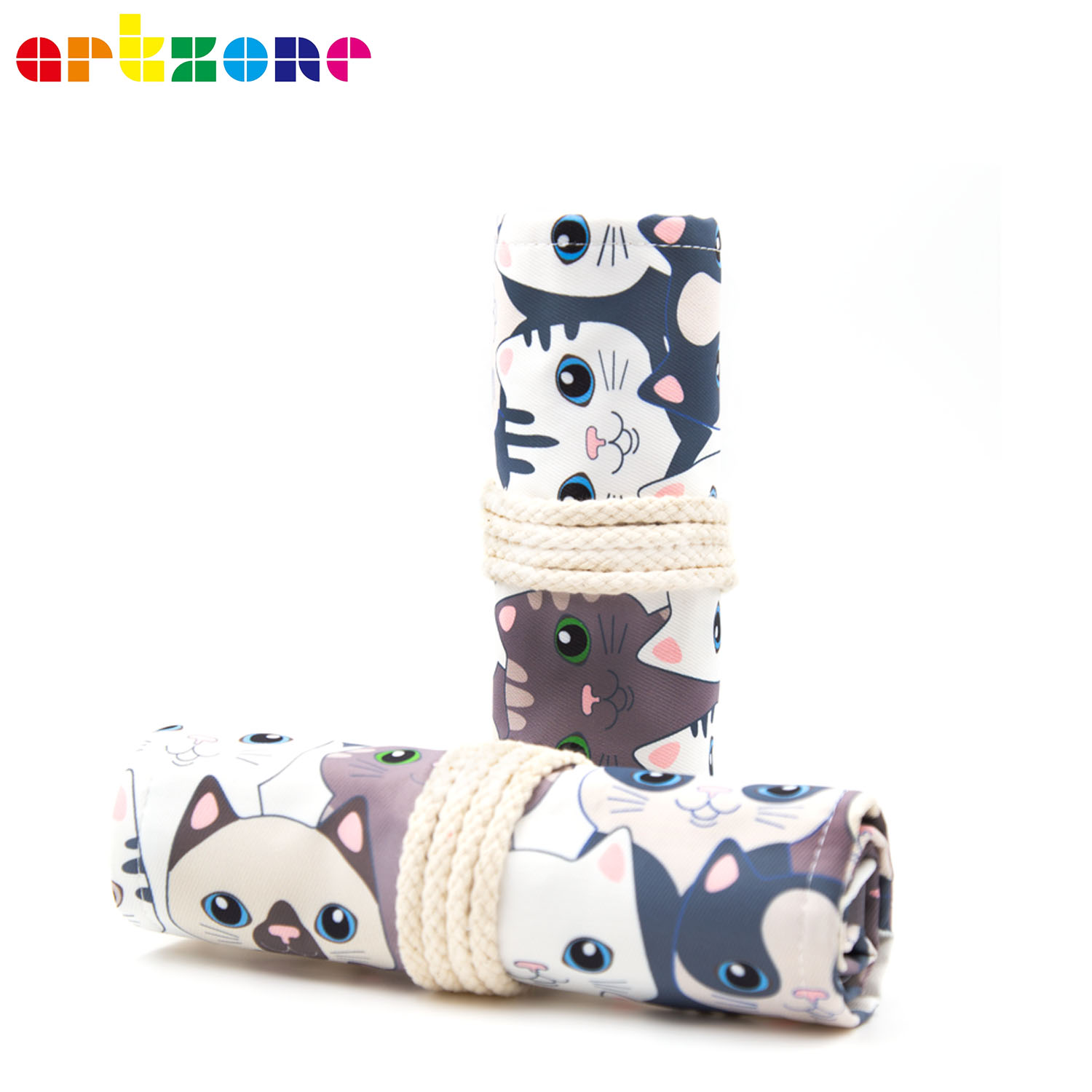 Pen Pouch Roll - 연필 케이스 아트 펜 가방 파우치,