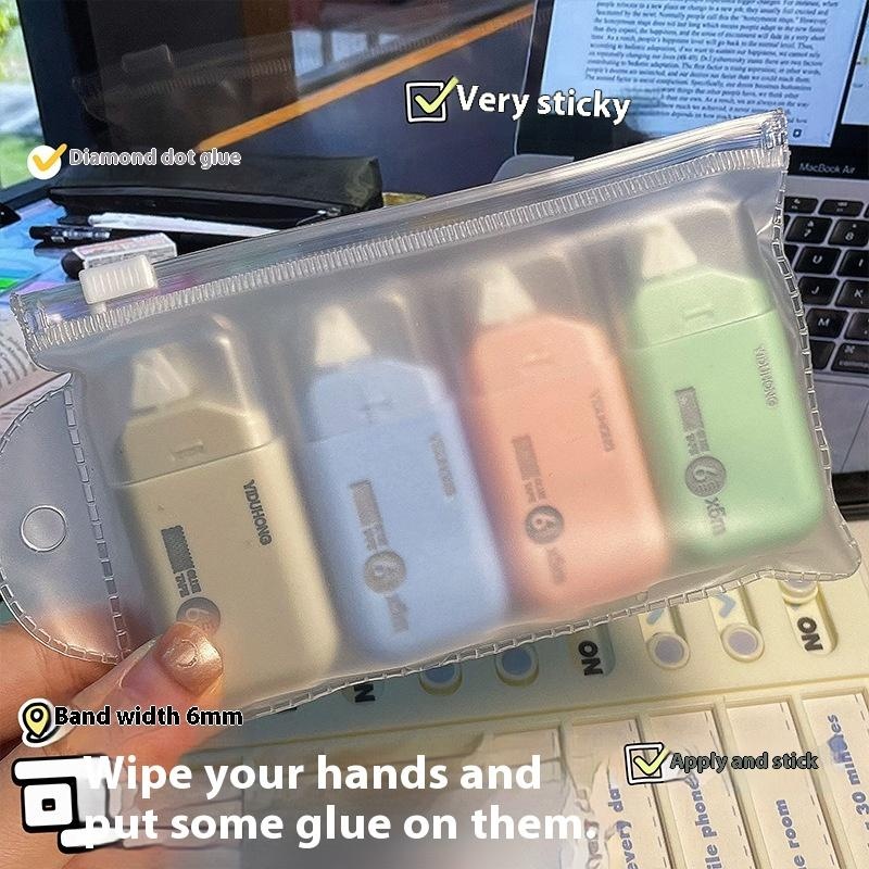 핫세일-4개/1세트 양면 접착 도트 글루 테이프 무산성 - Glue Stick Pack 리뷰 및 가격