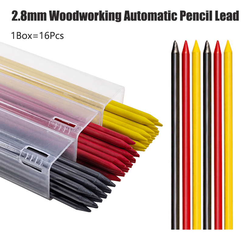 검정색 노란색 빨간색 2.8mm 목공용 자동 연필심 딥 - Mechanical Pencil Lead 리뷰 및 가격