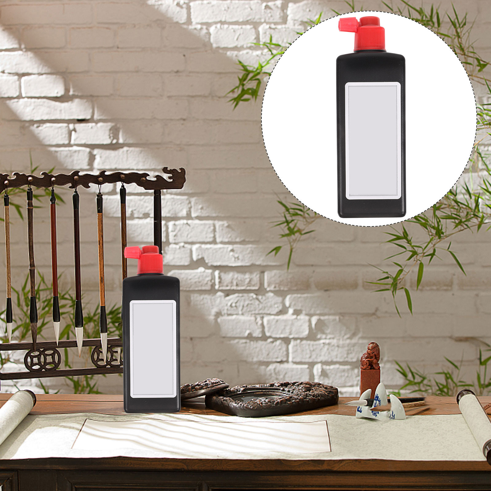 붓으로 그림을 그리거나 글씨를 쓰는 연습에 적합한 부드 - Calligraphy Ink Bottle 리뷰 및 가격