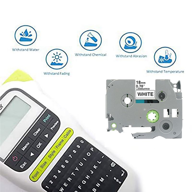 18Mm TZC 라벨 리본 라벨 인쇄 용지 브라더 라벨 - Label Printer Tape 리뷰 및 가격