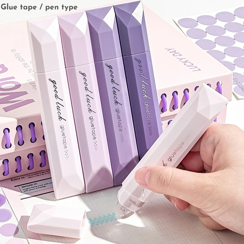 4개입 그라데이션 컬러 접착 테이프, 펜 타입 양면 접 - Glue Stick Pack 리뷰 및 가격