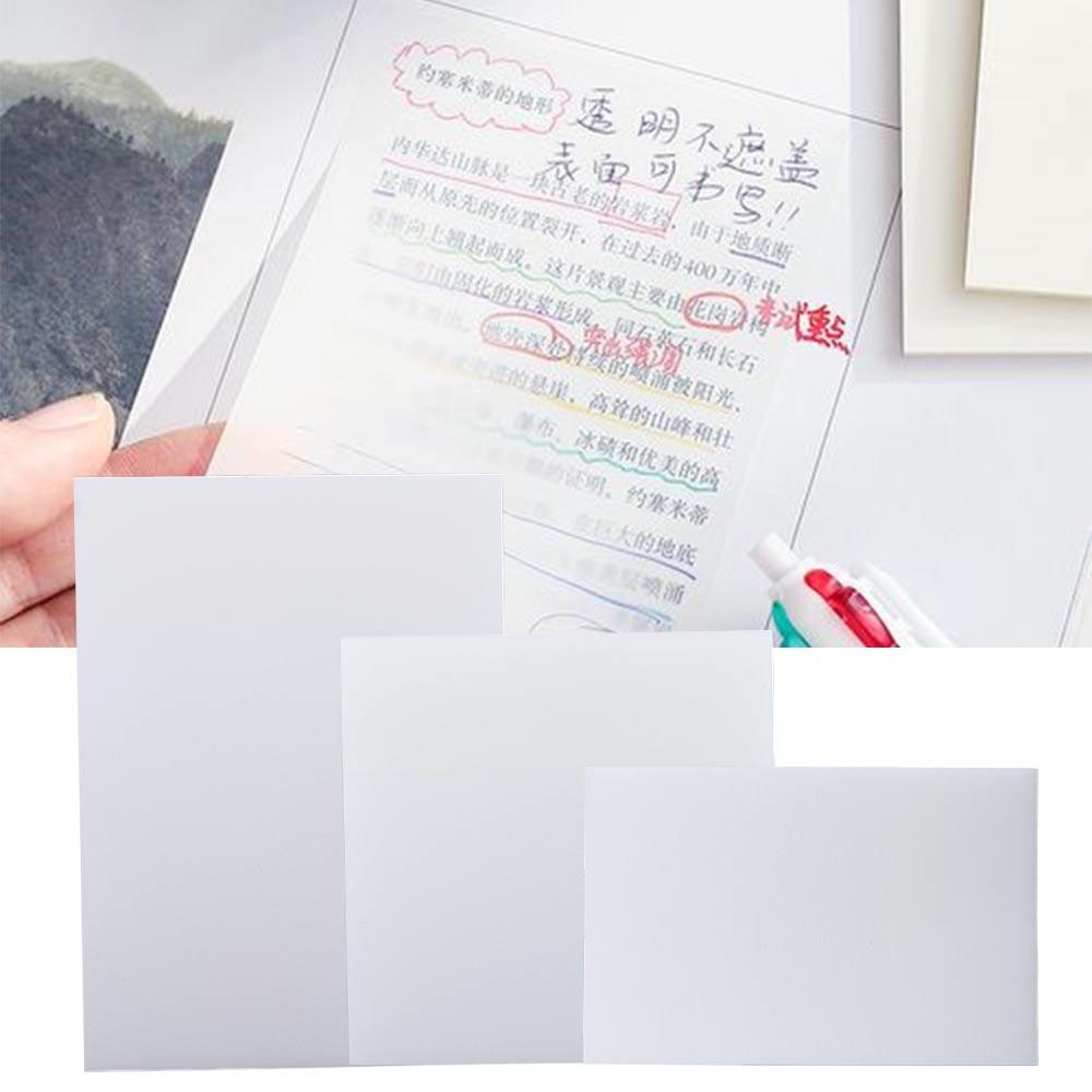 사무실 학교 용품 문구 스티커 자가 접착 투명 스티커  - Office Stationery Supply List 리뷰 및 가격
