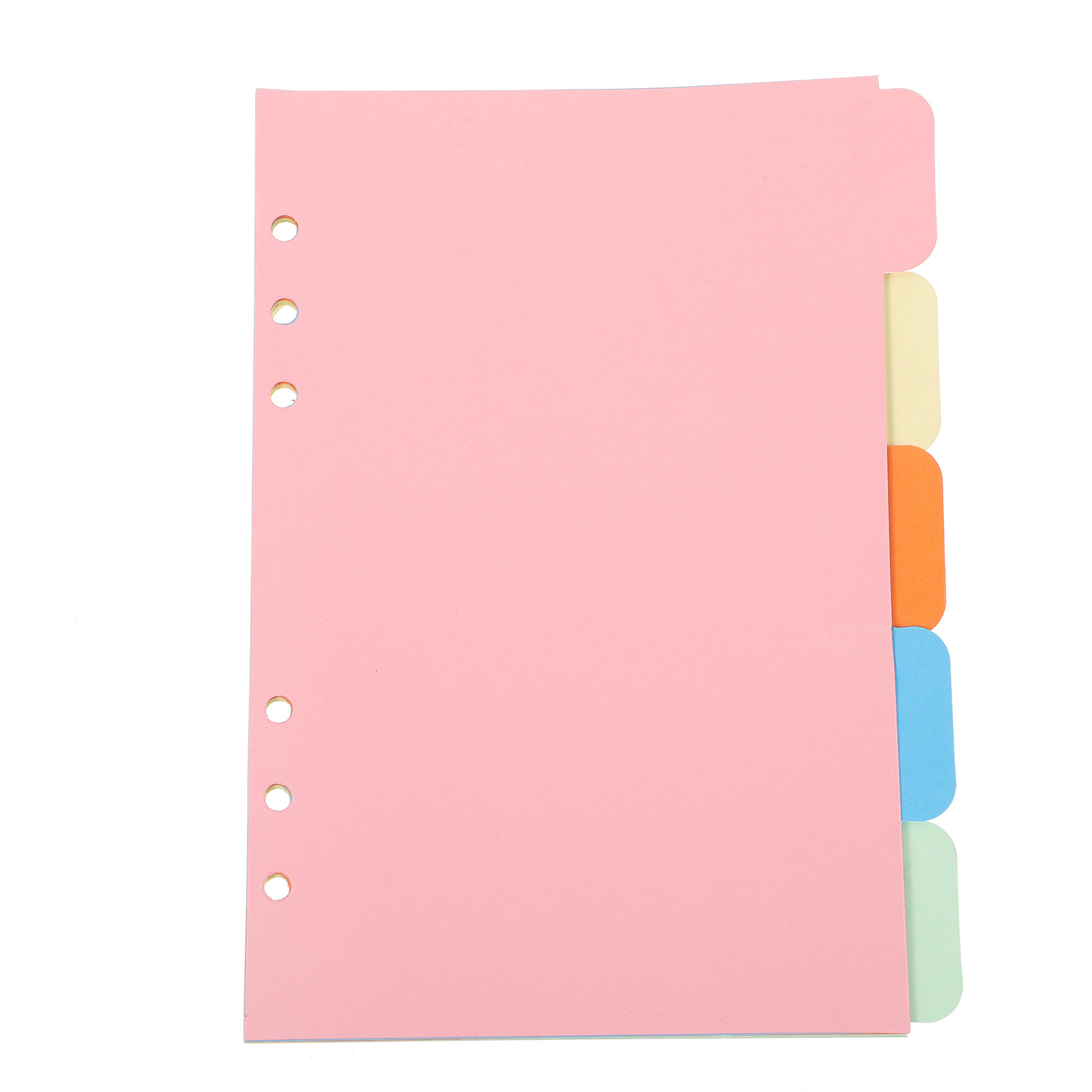 A5 인덱스 디바이더 용지 리필 1세트, 6링 바인더  - Index Tab Divider 리뷰 및 가격